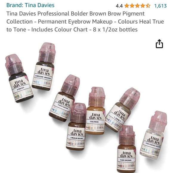 Tina Davies brow pigment set - Picture 3 of 8
